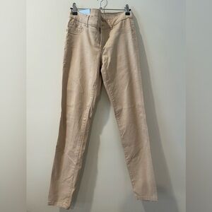 New York & Company Beige Skinny Jeans
